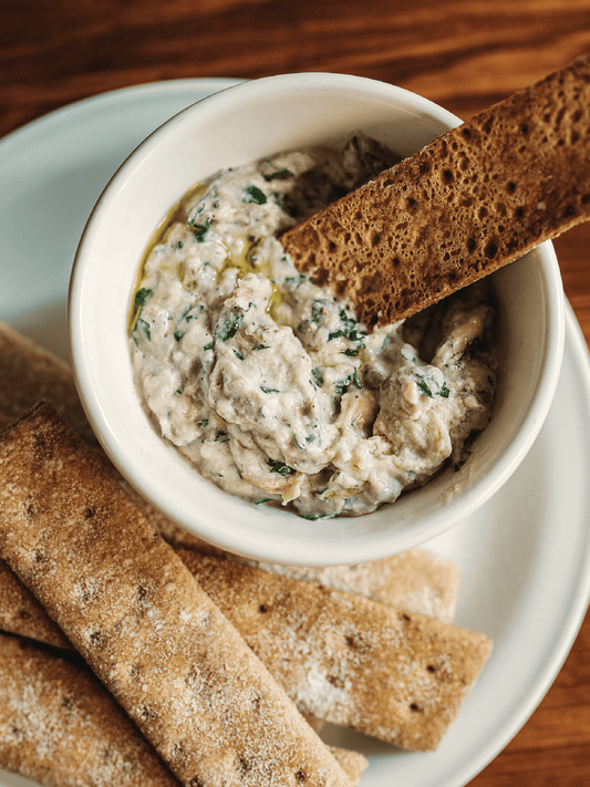 Charred Aubergine Cream Dip Recipe