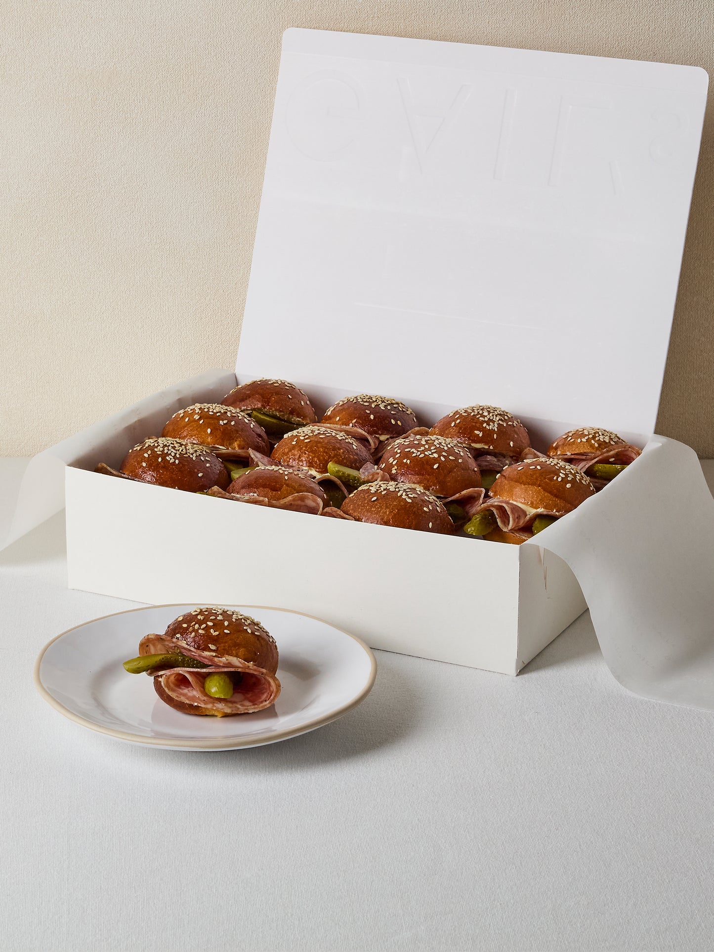 12 Mini Salami & Cornichons | GAIL's Bakery