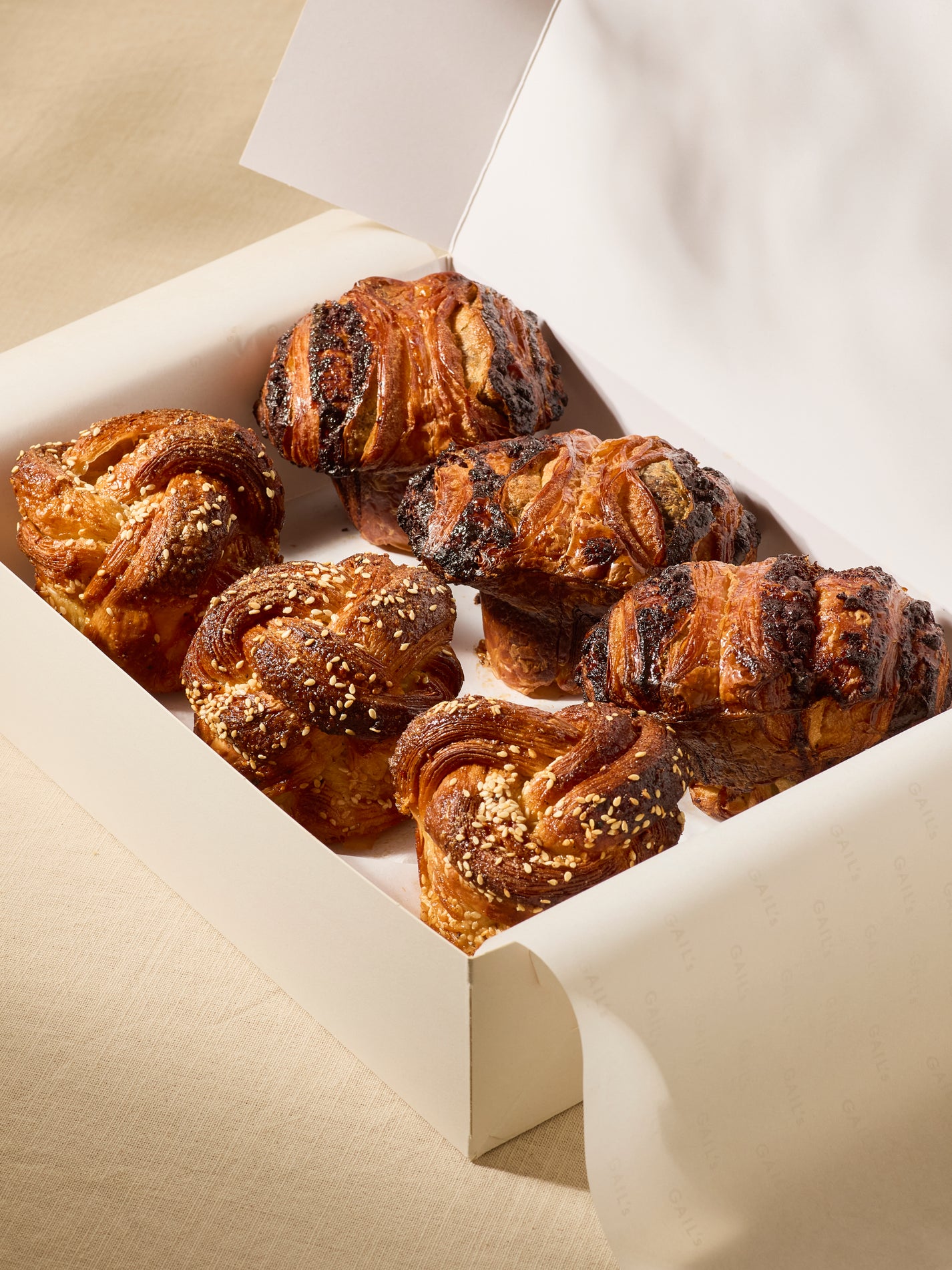 Babka Bun & Sesame & Cardamom Morning Bun Box | GAIL's Bakery