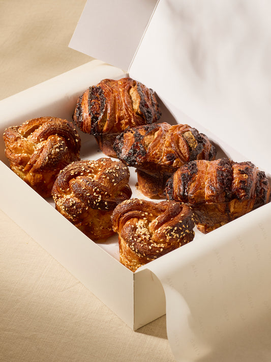 Babka Bun & Sesame & Cardamom Morning Bun Box | GAIL's Bakery