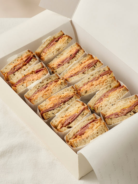 12 Pastrami Rachel Sandwich Halves | GAIL's Bakery
