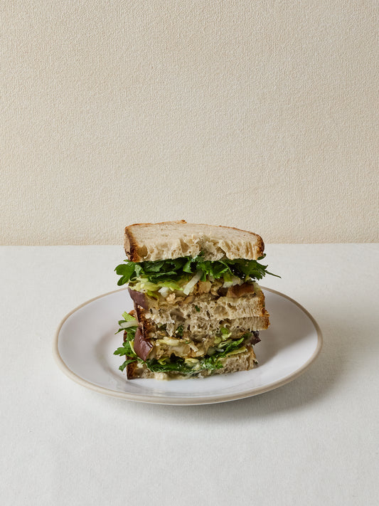 Aubergine, Crunchy Slaw & Herbs | GAIL's Bakery