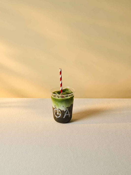 Black Sesame Iced Matcha