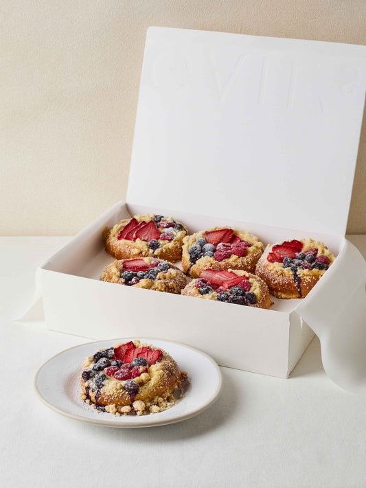 6 Berry Brioches | GAIL's Bakery