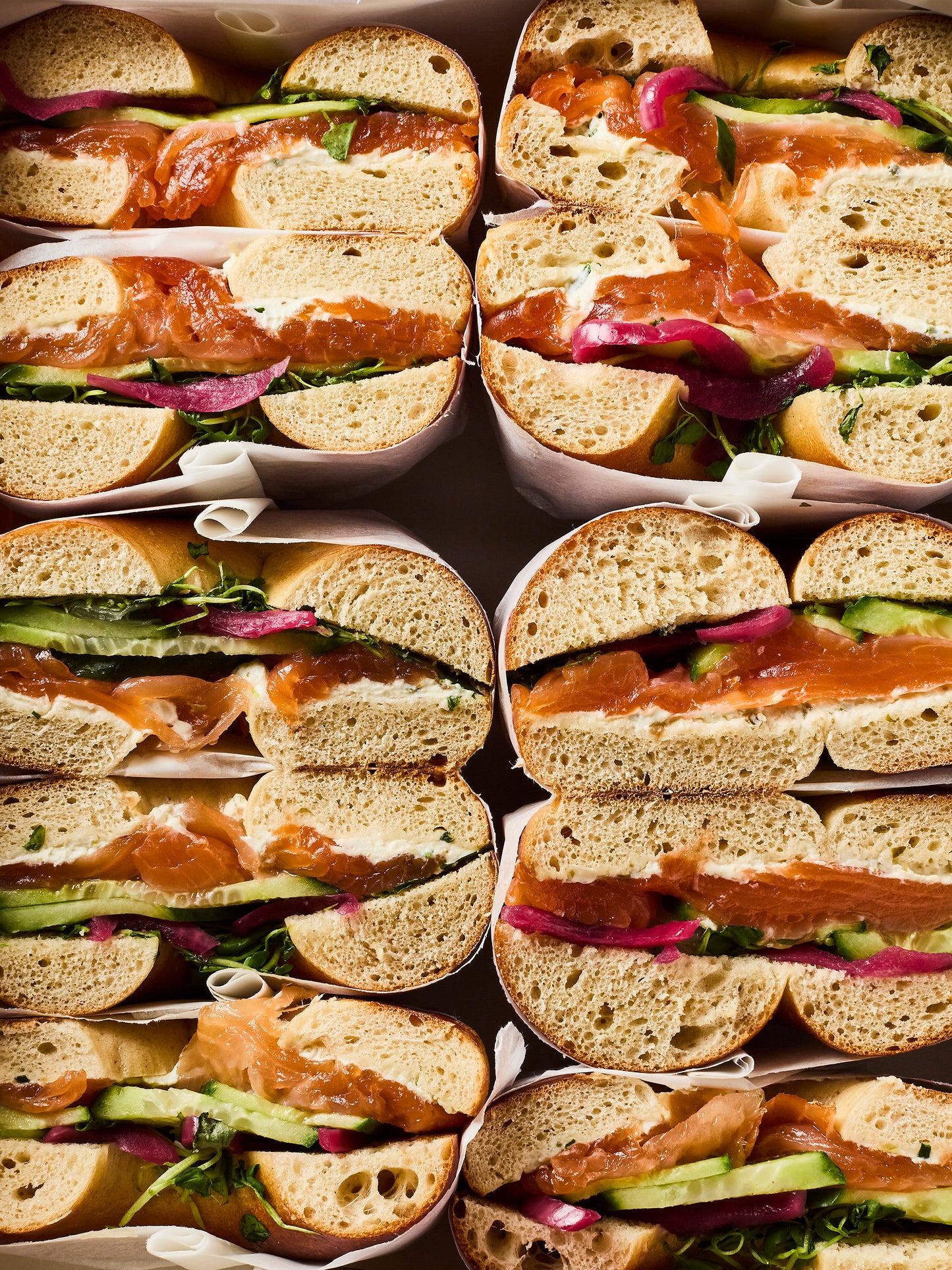 10 Smoked Salmon Bagel Halves | GAIL's Bakery
