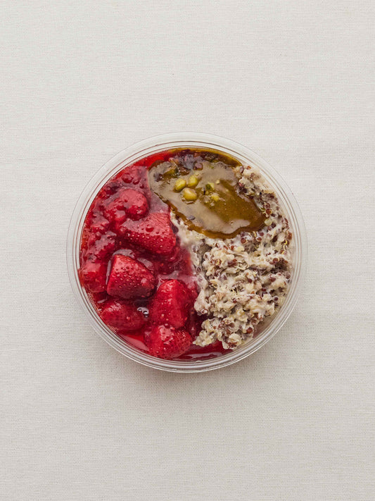 Roasted Strawberry, Pistachio & Quinoa Pot | GAIL's Bakery