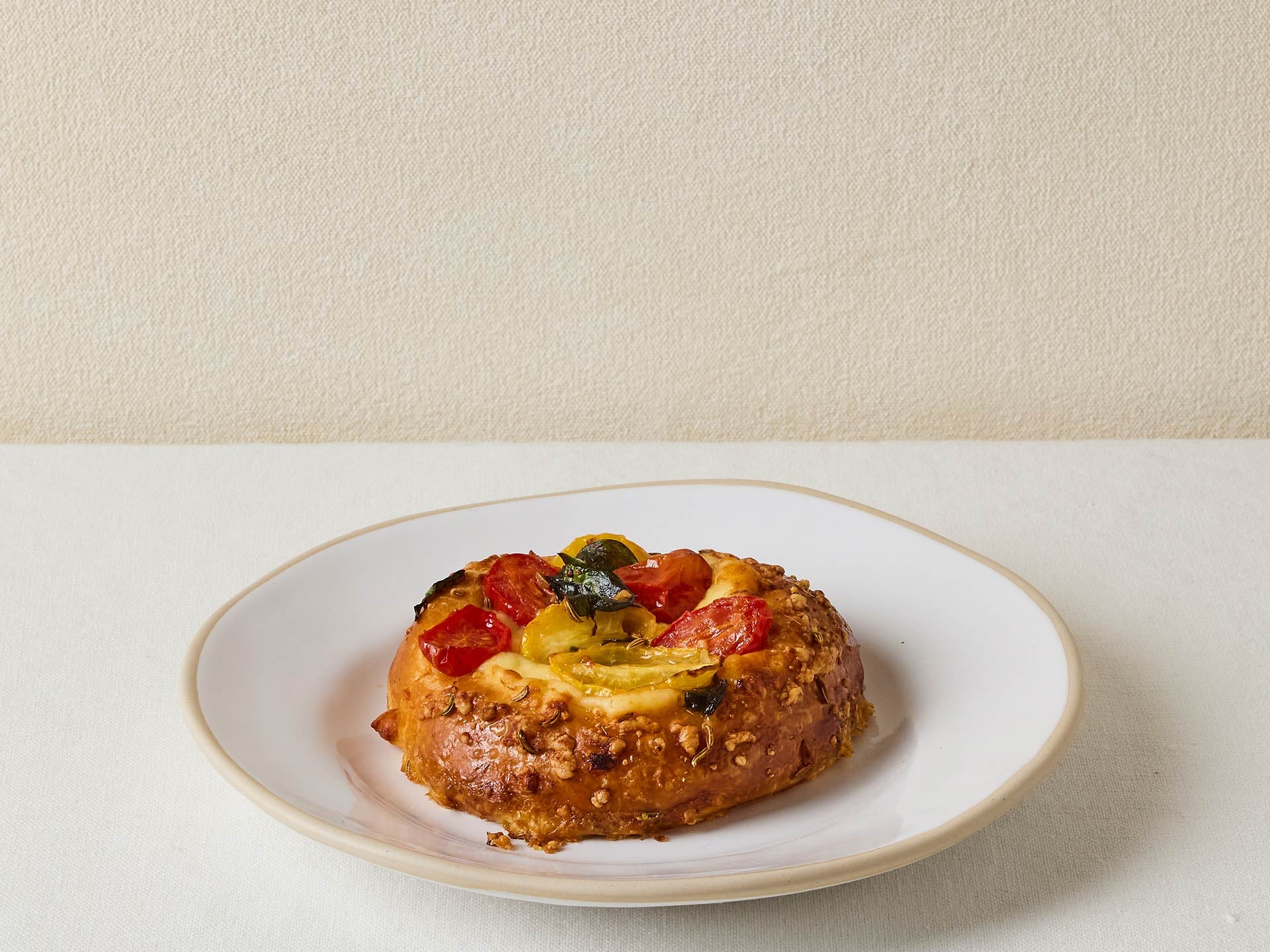 Cheese, Tomato & Basil Savoury Bun | GAIL's Bakery